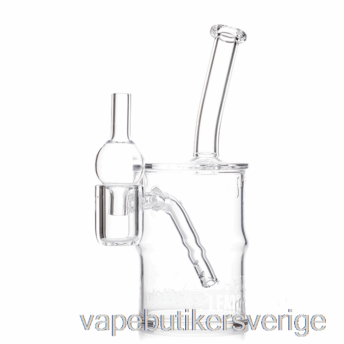 Vape Sverige Ooze Toxic Barrel Mini Dab Rig Clear